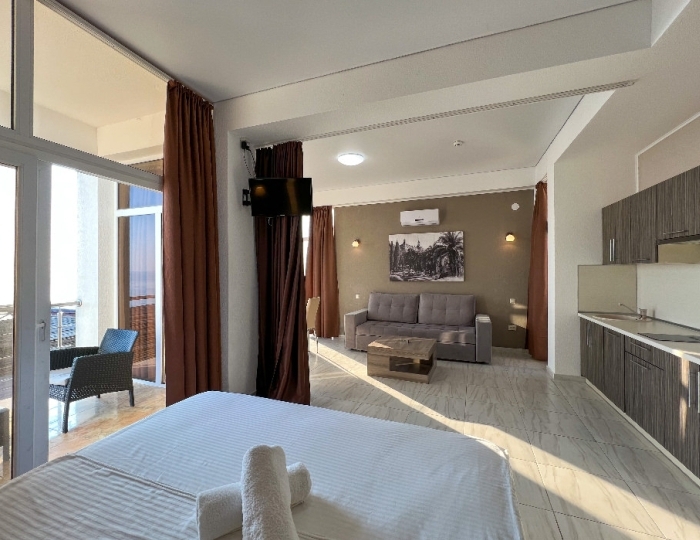 2-местное апартаменты, корп. 2 - Отель Club Hotel Bereg Evkaliptov / Берег Эвкалиптов Цандрипш